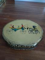 Vintage Blikken Trommel Albert Heijn 1950s €7, Ophalen of Verzenden