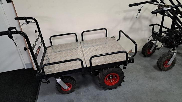 Kruiwagen elektrisch merk Wematik, Tuin en Terras, Kruiwagens, Zo goed als nieuw, Elektrisch, Tweewielig, Ophalen