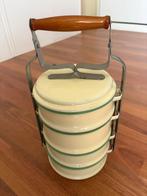 Antieke rantang emaille, Ophalen of Verzenden