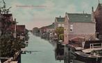 JM464 Numansdorp Binnenhaven 1908, Verzamelen, Ansichtkaarten | Nederland, Verzenden, Voor 1920, Gelopen, Zuid-Holland
