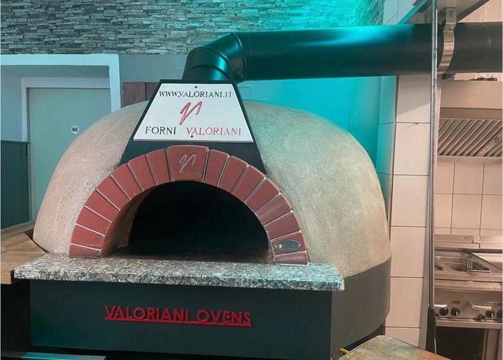 Professionele Forni Valoriani Pizza Oven - Gas/Hout, Tuin en Terras, Pizzaovens, Gebruikt, Ophalen of Verzenden