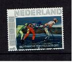 persoonlijke zegel schaatsers, Postzegels en Munten, Ophalen of Verzenden, Gestempeld
