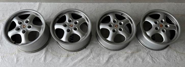 Porsche Cup II imitatie velgen 17” 993 996 964 911, Auto-onderdelen, Banden en Velgen, Velg(en), Zomerbanden, 17 inch, Ophalen of Verzenden
