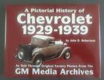 Chevrolet 1929-1939 / A Pictorial History  GM Media Archives, Chevrolet, Ophalen of Verzenden, Zo goed als nieuw