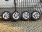 17’ Audi q5 hybrid (2021) felgen met winterbanden-4,5mm, Auto-onderdelen, Banden en Velgen, Gebruikt, Banden en Velgen, 17 inch