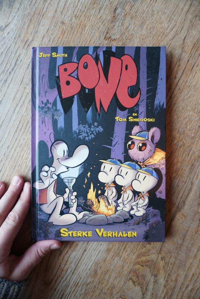 Bone - sterke verhalen - Jeff Smith - Graphic novel, Boeken, Fantasy, Zo goed als nieuw, Ophalen of Verzenden