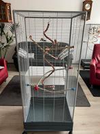 Aangeboden grote kamer vogelkooi, Ophalen, Gebruikt, Metaal, Vogelkooi