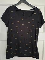 Eksept shirt maat S z.g.a.n, Zwart, Ophalen of Verzenden, Zo goed als nieuw, Korte mouw