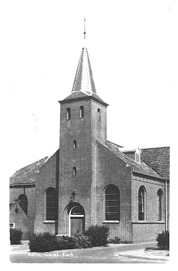 976482 Baflo Groningen Geref Kerk Nette oude kaart onbeschre beschikbaar voor biedingen