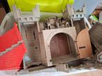 Kasteel playmobil met veel poppetjes en accessoires, Ophalen of Verzenden, Gebruikt