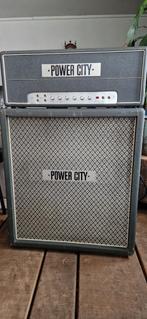 Vintage Buizenversterker Type DEA 100 Powercity, Ophalen, Gebruikt, Basgitaar, 100 watt of meer