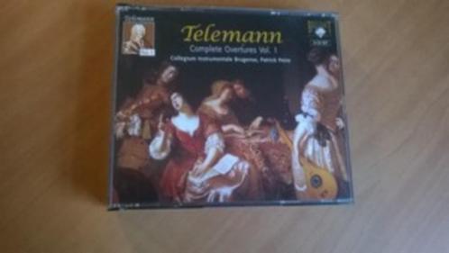 3 Cd Set Telemann Complete Overtures Vol. 1, Cd's en Dvd's, Cd's | Klassiek, Zo goed als nieuw, Barok, Ophalen of Verzenden