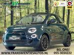 Fiat 500 La Prima 42 kWh Cabrio | Adaptive Cruise Control |, Gebruikt, Beige, Leder, 1265 kg