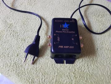HQ Pre-Amp Phono Stereo Voorversterker voor Platenspeler  beschikbaar voor biedingen
