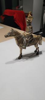 zeer mooie zware brons ruiter, soldaat (7iv278/24), Antiek en Kunst, Ophalen of Verzenden