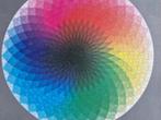 mooie ronde puzzel, 1000 stukjes, Hobby en Vrije tijd, Denksport en Puzzels, Ophalen of Verzenden, 500 t/m 1500 stukjes, Gebruikt