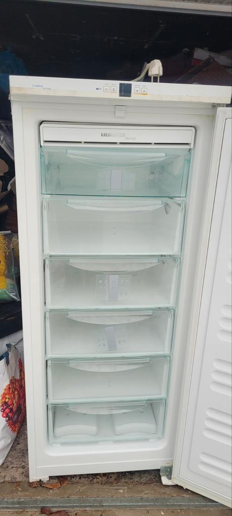 Liebherr vriezer met no frost, Witgoed en Apparatuur, Vriezers en Diepvrieskisten, Gebruikt, Vrijstaand, Vrieskast, 140 tot 160 cm