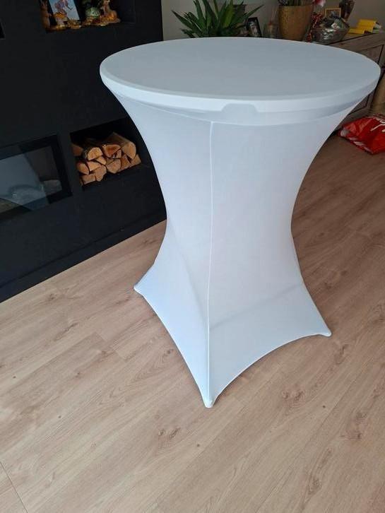 Te huur (7) statafels inclusief hoes!, Huis en Inrichting, Tafels | Statafels, Nieuw, Ophalen of Verzenden