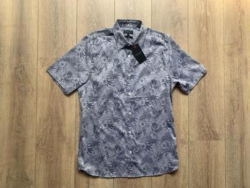Ted Baker overhemd shirt NIEUW blauw grijs 3 = M- 39/40 beschikbaar voor biedingen