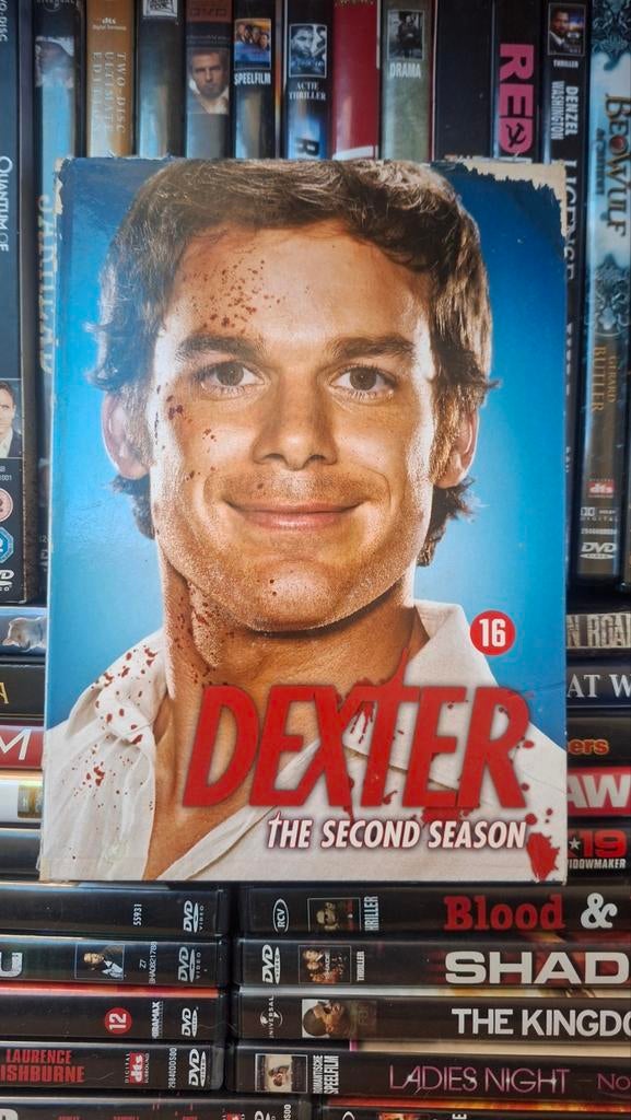 Dexter seizoen 2 dvd box, Cd's en Dvd's, Dvd's | Tv en Series, Ophalen of Verzenden, Zo goed als nieuw