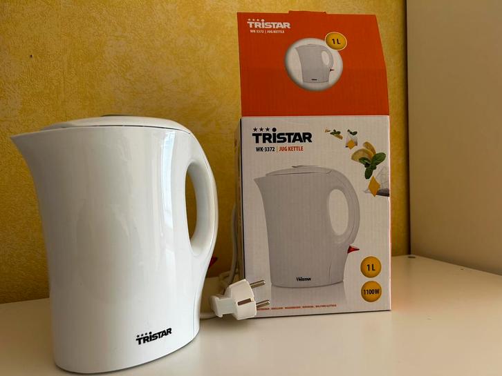 Tristar WK-3372 Waterkoker, Witgoed en Apparatuur, Waterkokers, 1 tot 2 liter, Draadloos, Ophalen of Verzenden