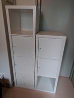 2x Ikea kallax kasten + inzet stukken, Ophalen, Gebruikt, 100 tot 150 cm, 50 tot 100 cm
