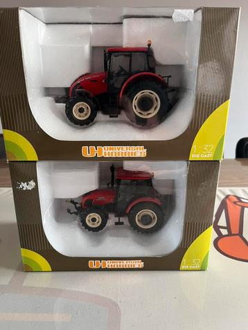 Twee Zetor tractors Proxima Forterra Universal Hobbies nieuw beschikbaar voor biedingen