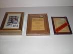 Vijf nieuwe fotolijsten nog in verkoopverpakking, Ophalen of Verzenden, Nieuw