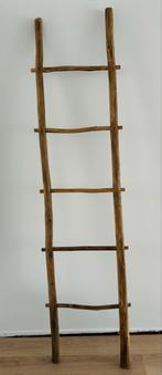 Decoratieve Houten Ladder, Huis en Inrichting, Ophalen, Zo goed als nieuw