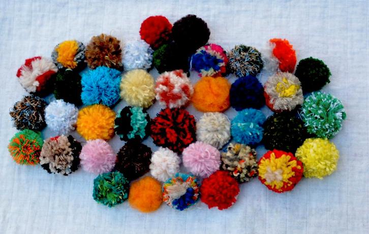 Pompoms, Hobby en Vrije tijd, Feestartikelen, Nieuw, Verzenden