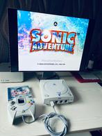 Sega Dreamcast, Controller + VMU, Sonic Adventure, HDMI, Spelcomputers en Games, Met games, Ophalen of Verzenden, Zo goed als nieuw