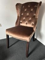 Mooie taupe fauteuil, Huis en Inrichting, Stoelen, Nieuw, Stof, Eén, Ophalen