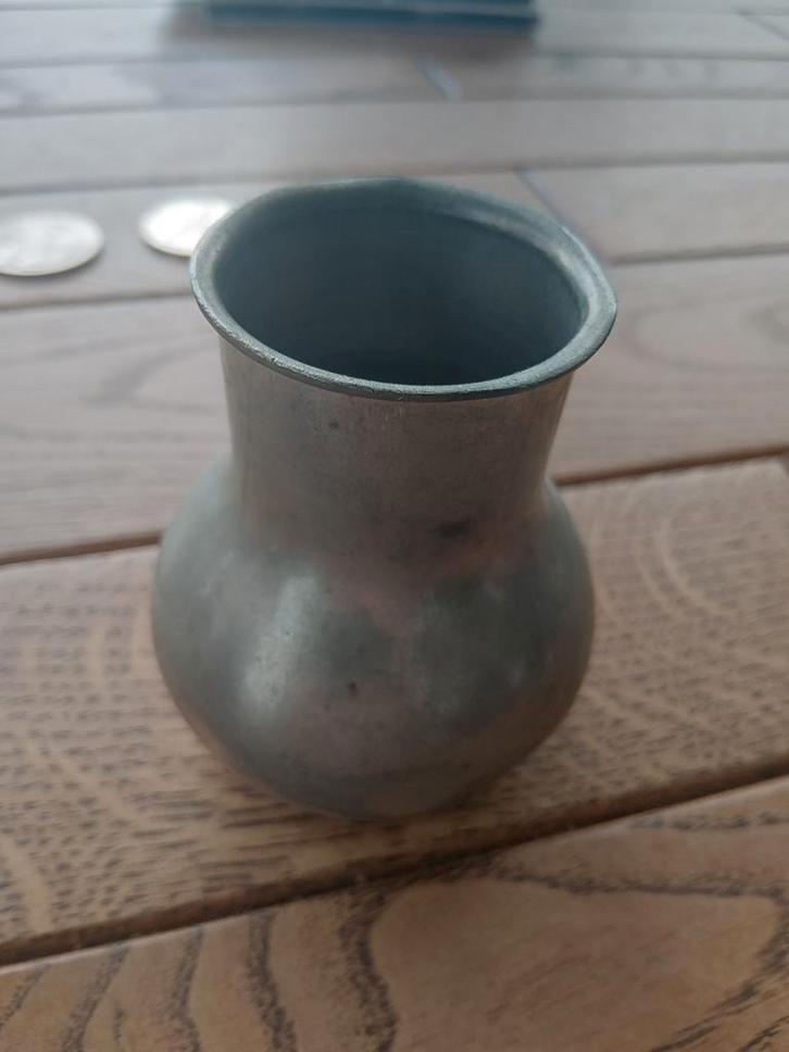 Tinnen Vaasje - Tiel Holland - 7.3cm, Antiek en Kunst, Antiek | Tin, Ophalen