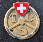 Schildje Touring Club Suisse, Ophalen of Verzenden, Zo goed als nieuw