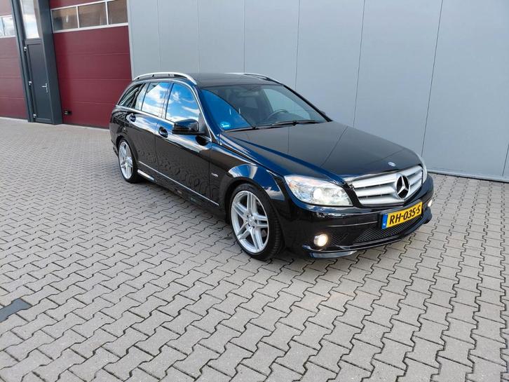 Mercedes-Benz C-Klasse 1.6 C180 Kompr. Estate AUT 2009 Zwart, Auto's, Mercedes-Benz, Particulier, C-Klasse, ABS, Airbags, Airconditioning