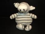 HEMA ZEBRA GEBREID GRIJS/WIT GESTREEPT MET TRICOT WITTE SNUI, Ophalen of Verzenden, Nieuw, Beer
