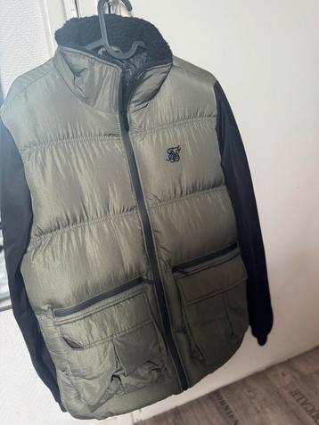 SikSilk Neo Instinct Puffer Jacket beschikbaar voor biedingen