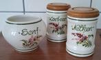 Handbeschilderd keramiek uit 1970, Antiek en Kunst, Antiek | Keramiek en Aardewerk, Verzenden