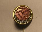 Metalen V.V. OLDENZAAL VOETBALCLUB Speld (Rood/Zwart)., Verzenden, Zo goed als nieuw, Sport, Speldje of Pin