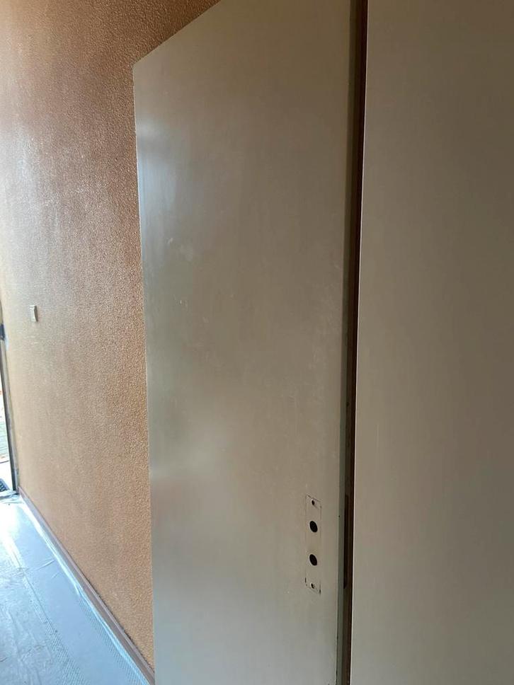 2 opdekdeuren; 73 x 201,5, Doe-het-zelf en Verbouw, Deuren en Horren, Binnendeur, 200 tot 215 cm, Ophalen