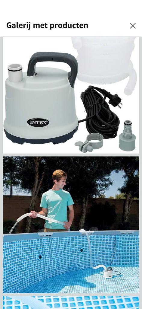 Intex dompelpomp, Tuin en Terras, Zwembad-toebehoren, Zo goed als nieuw, Ophalen
