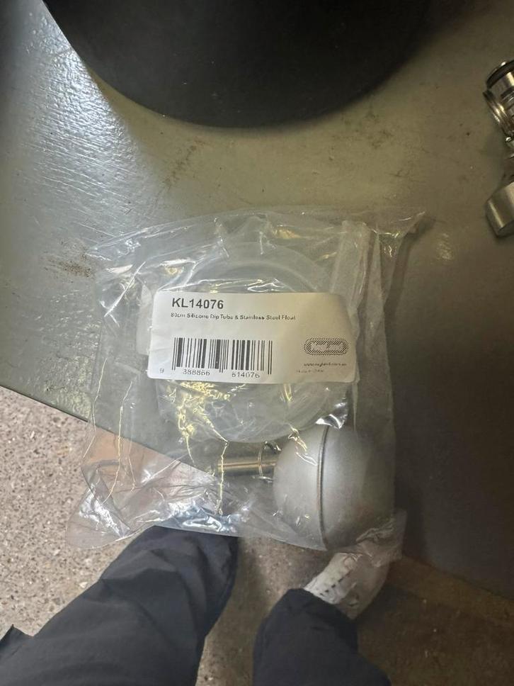 Floating diptube kegland nieuw, Hobby en Vrije tijd, Overige Hobby en Vrije tijd, Zo goed als nieuw, Ophalen of Verzenden
