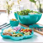 Tupperwaren Chip N Dip Set Nieuw Laatste, Ophalen of Verzenden, Nieuw, Blauw, Bak of Kom