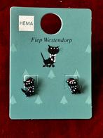 Hema Kerst oorbellen van Siepie fiep westendorp, Sieraden, Tassen en Uiterlijk, Overige materialen, Zwart, Nieuw, Ophalen of Verzenden