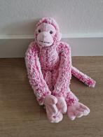 Knuffel aap roze PIA 30 cm slingeraap K8323, Ophalen of Verzenden, Zo goed als nieuw, Overige typen