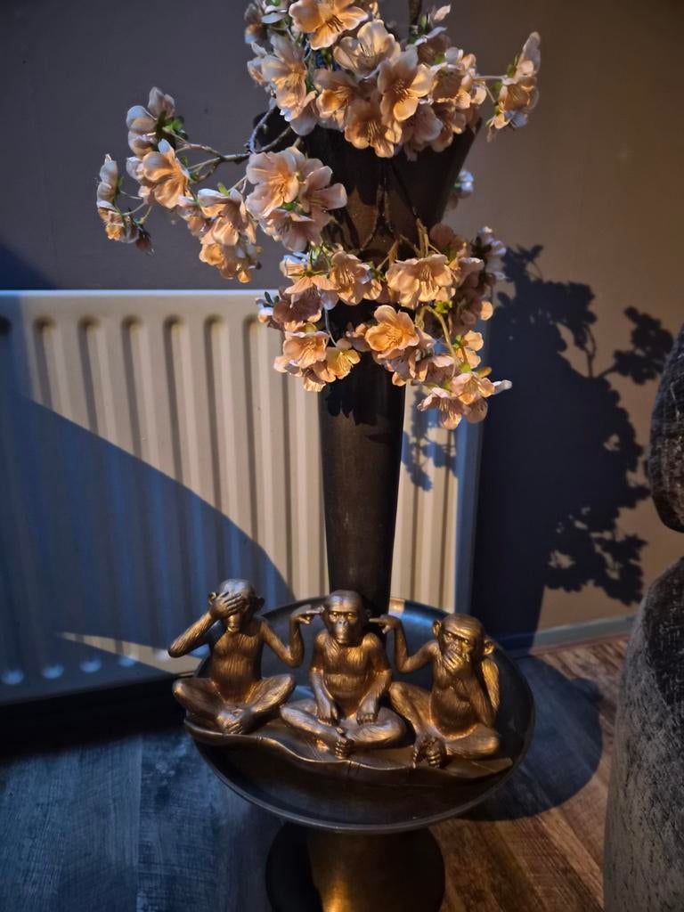 WEEKENDTOPPER Etagere met vaas, Ophalen of Verzenden, Zo goed als nieuw