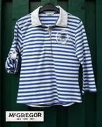 Shirt Mc GREGOR Wit- Blauwe streep - Maat M Rugby Team. McG., Kleding | Dames, T-shirts, Maat 38/40 (M), Lange mouw, Wit, Zo goed als nieuw