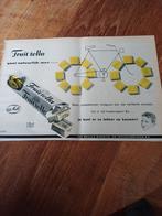 Advertentie van Fruittella Van Melle 1959, Verzamelen, Merken en Reclamevoorwerpen, Ophalen of Verzenden, Zo goed als nieuw