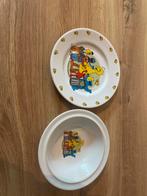 Sesamstraat Bord en Kom voor Kinderen, Gebruikt, Overige typen, Ophalen of Verzenden, Overige stijlen