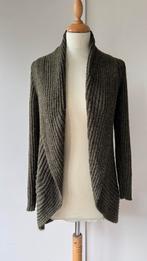 Vintage 100% alpaca vest handmade peru S 36 donker groen, Alpaca, Geen, Geen, Ophalen of Verzenden